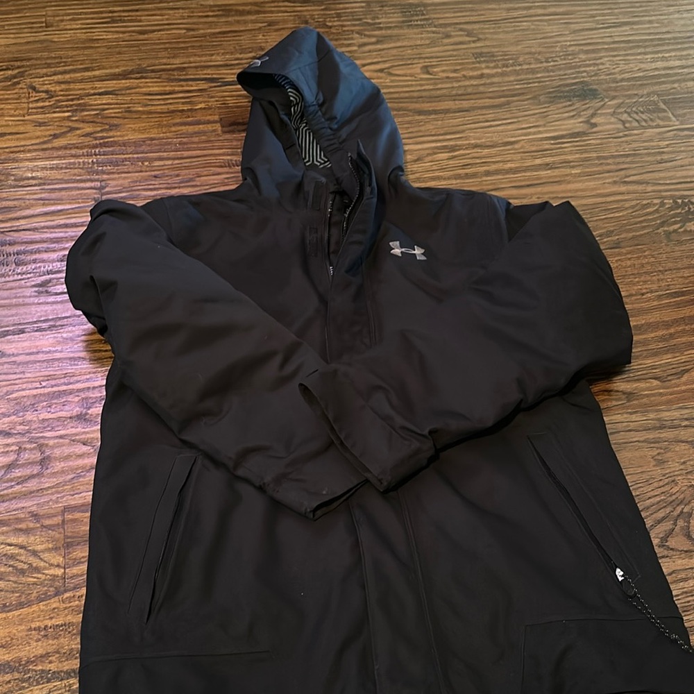 Winter coat under armor
